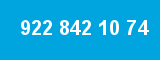 922 842 10 74 922 842 10 74